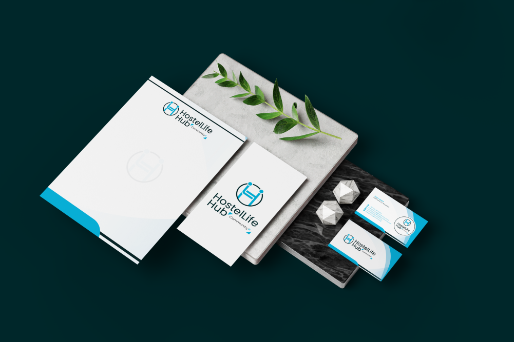 HostelLife Hub stationery